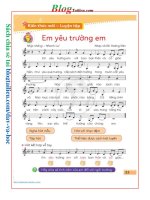 sách giáo khoa âm nhạc lớp 3 cánh diều tờ số  (34) 