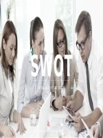 (Mẫu powerpoint) SWOT analysis slides 