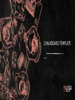 (Mẫu powerpoint) chalkboard ppt playful 