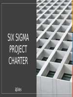 (Mẫu powerpoint) six sigma project charter creative 