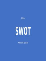 (Mẫu powerpoint) SWOT 