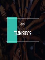 (Mẫu powerpoint) team slides 