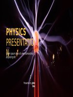 (Mẫu powerpoint) physics presentation creative 