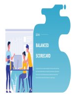 (Mẫu powerpoint) balanced scorecard playful 