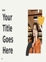 (Mẫu powerpoint) business geometric templates 