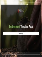 (Mẫu powerpoint) environment deck corporate 