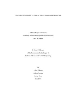 Reusable Container System Optimization for Smart Cities