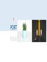 (Mẫu powerpoint) portfolio ppt corporate 