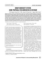 Hệ thống đại học thông minh  Một số đề xuất cho các trường đại học ở Việt Nam