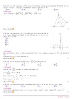 Lời giải chi tiết 86 đề thi thử THPT 2021   144 