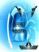 (Mẫu PowerPoint) Defense Industry PPT Template