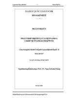 Phát triển dịch vụ của việt nam sau khi việt nam gia nhập WTO  luận văn ths  kinh tế 60 31 07 