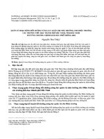 Quản lý hoạt động bồi dưỡng năng lực quản trị nhà trường cho hiệu trưởng các trường tiểu học thành phố Bắc Ninh, tỉnh Bắc Ninh đáp ứng chương trình giáo dục phổ thông 2018