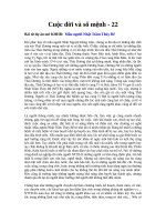 Cuộc đời và số mệnh 22 : Mẫu người Nhật Trầm Thủy Để