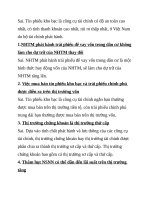 Cau hoi dung sai co dap an lý thuyết tài chính tiền tệ 0003 0002 