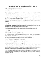 GIẢI SÁCH bài tập lý thuyết tài chính tiền tệ