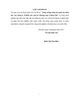 Tăng cường công tác quản trị nhân lực của Công ty TNHH sản xuất và thương mại Cường Việt