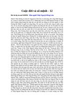 Cuộc đời và số mệnh 12: Mẫu người Nhật Nguyệt Đồng Lâm