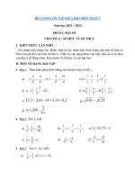 de cuong on tap giua ki 1 mon toan 7 