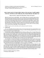 Thực trạng quản lý hoạt động trung tâm giáo dục nghề nghiệp   giáo dục thường xuyên trên địa bàn thành phố hà nội hiện nay 
