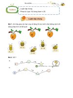 BT CUỐI TUẦN TOÁN 2 TUẦN 1 7 