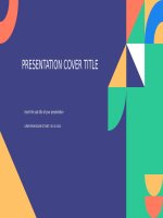 (Mẫu powerpoint) minimalistic geometric 