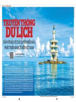 Truyền thông du lịch gắn với bảo vệ chủ quyền biển đảo, phát triển kinh tế biển việt nam 