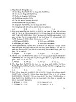 Kĩ thuật giải nhanh bài toán hay và khó hóa học 11 wkr087