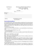 Mẫu Tờ trình gửi lên cấp trên