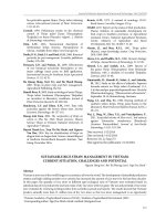 Sustainable rice straw management in Vietnam: Current situation, challenges and potential