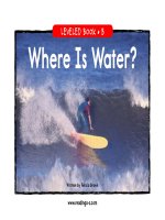 raz lb13 whereiswater 