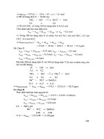 Kĩ thuật giải nhanh bài toán hay và khó hóa học 11 oym066