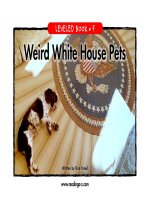 raz lf39 weirdwhitehousepets 