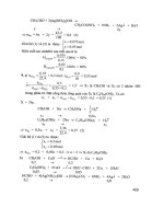 Kĩ thuật giải nhanh bài toán hay và khó hóa học 11 xnb200