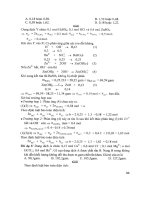 Kĩ thuật giải nhanh bài toán hay và khó hóa học 11 yjp015