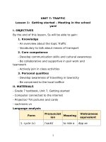 Giáo án tiếng anh 7 sách global successs (kì 2) mới nhất 