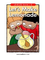 raz le33 letsmakelemonade 