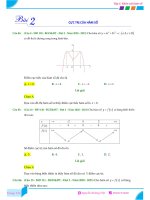 Tổng hợp đề thi môn Toán của Bộ giáo dục từ năm 2016-2021: Phần 2