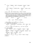 Kĩ thuật giải nhanh bài toán hay và khó hóa học 11 rry151