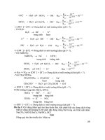 Kĩ thuật giải nhanh bài toán hay và khó hóa học 11 wxq011
