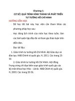 Chương 1 tư TƯỞNG hồ CHÍ MINH 0001 