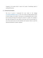 The vietnamese financial sector especially the securities market 0011