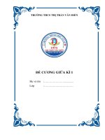 de cuong giua ki 1 toan 7 nam 2022 2023 truong thcs thi tran van dien ha noi 