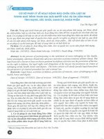 Cơ sở pháp lý về hoạt động bào chữa của luật sư trong quá trình tham gia giải quyết các vụ án xâm phạm tính mạng, sức khỏe, danh dự, nhân phẩm 