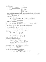 Kĩ thuật giải nhanh bài toán hay và khó hóa học 11 rpk097