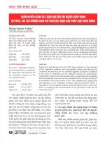 Thẩm quyển giám sát, giáo dục đối với người chấp hành án treo, cải tạo không giam giữ theo quy định của pháp luật hiện hành 