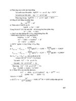 bài tập học sinh giỏi hoá lớp 10 aay160