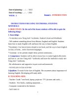 Giáo án tiếng anh 7 sách global successs (kì 1) mới nhất (2) 