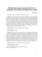 Đồ gốm nước ngoài trong văn hóa Óc Eo: Nhận thức mới từ tiếp cận nghiên cứu so sánh