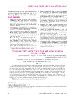 Phương thức nuôi thích hợp vịt Minh Hương thương phẩm